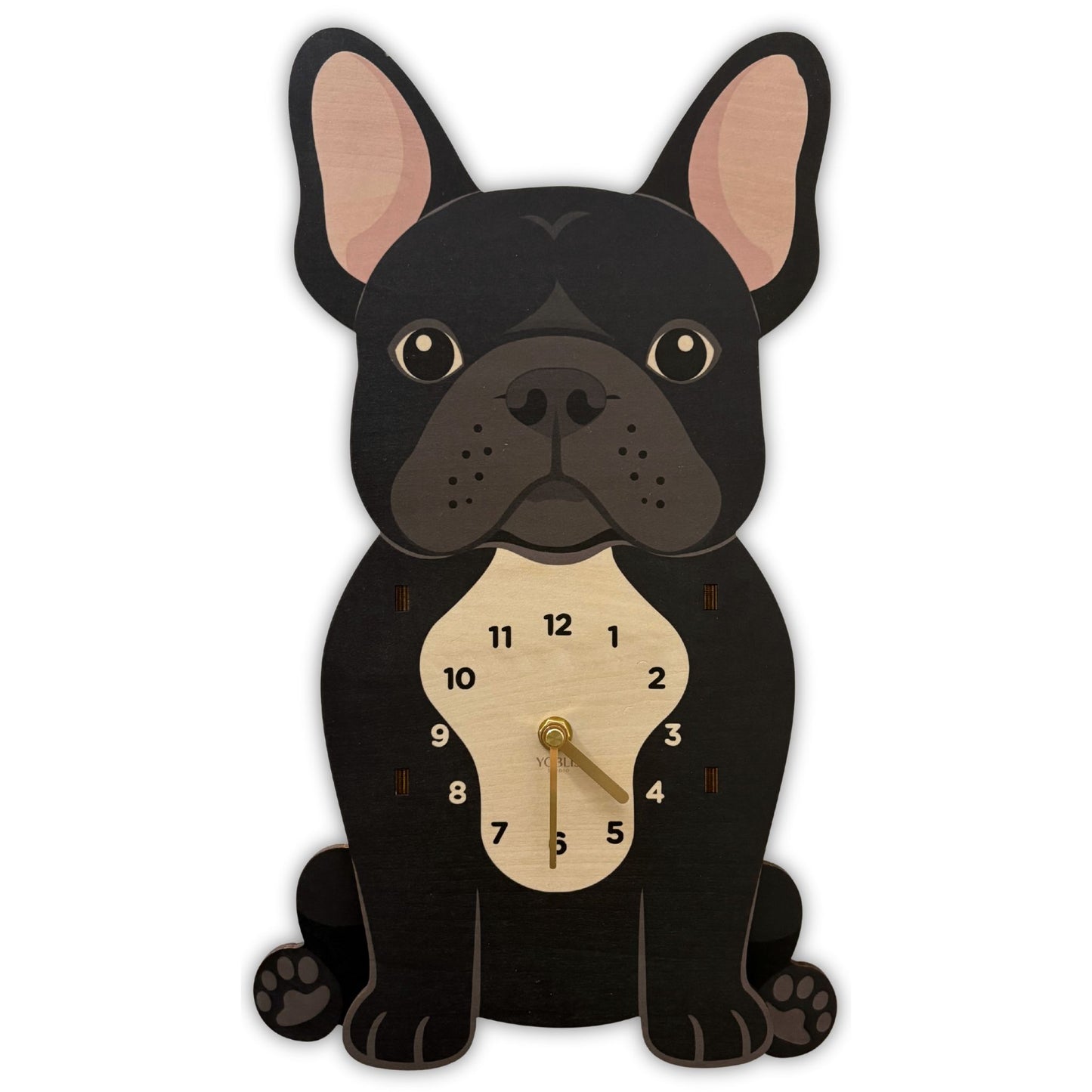 French Bulldog Wall Clock – Customizable Decorative Dog Clock