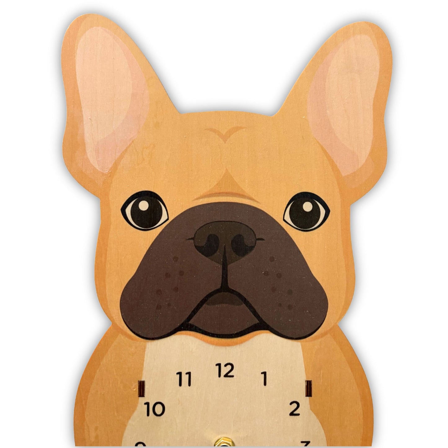 French Bulldog Wall Clock – Customizable Decorative Dog Clock