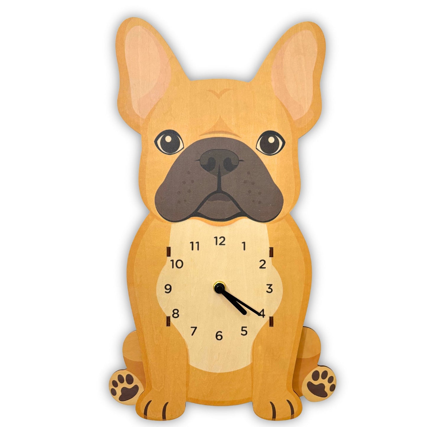 French Bulldog Wall Clock – Customizable Decorative Dog Clock