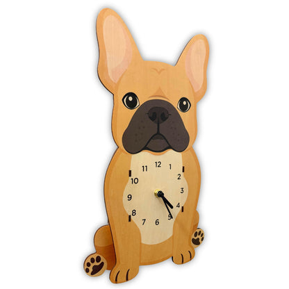 French Bulldog Wall Clock – Customizable Decorative Dog Clock